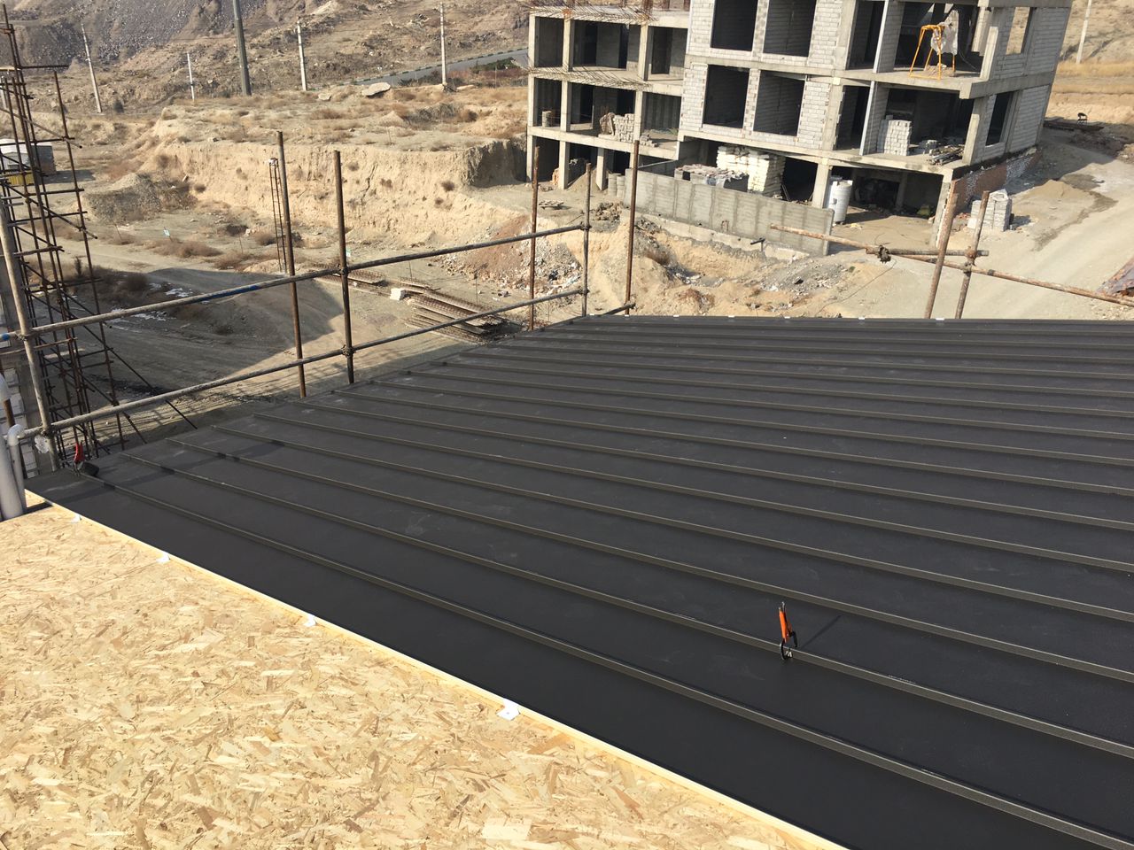 تعویض پوشش سقف