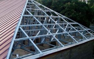 اسکلت سقف شیروانی