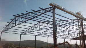 اسکلت سقف شیروانی